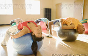 Pilates con Pelotas